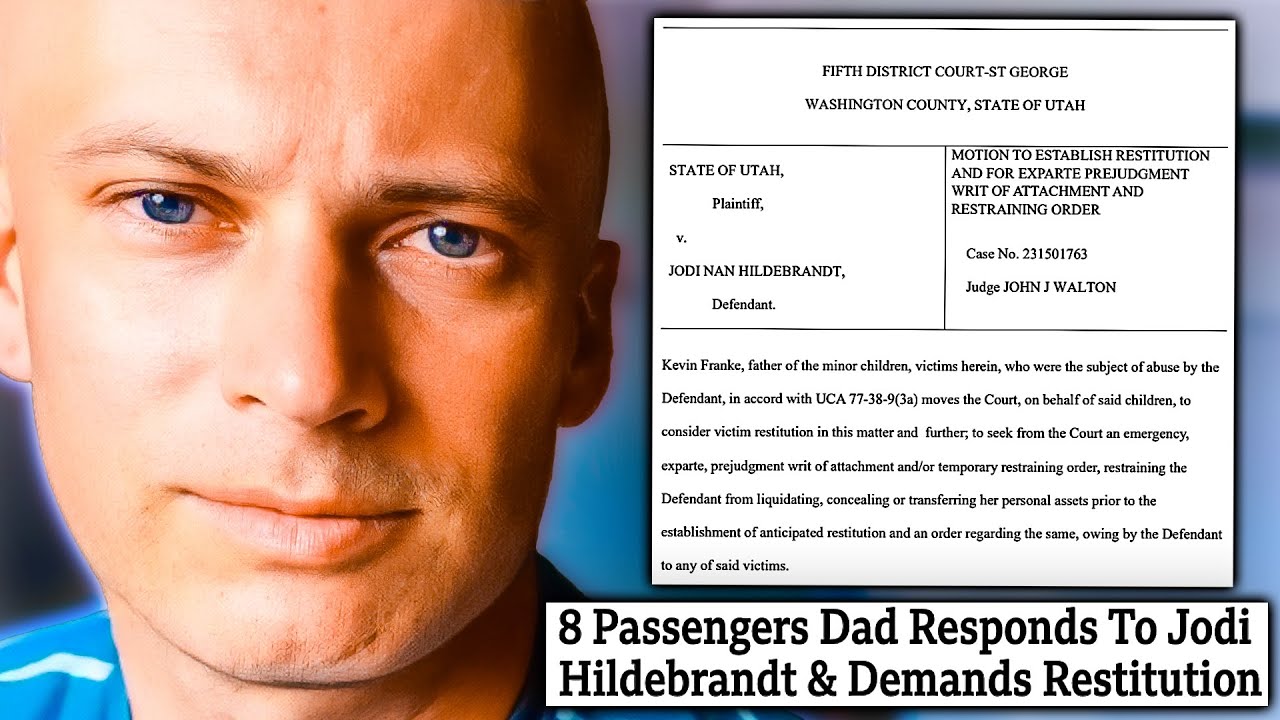 8 Passengers Dad Responds To Jodi Hildebrandt & Demands Restitution