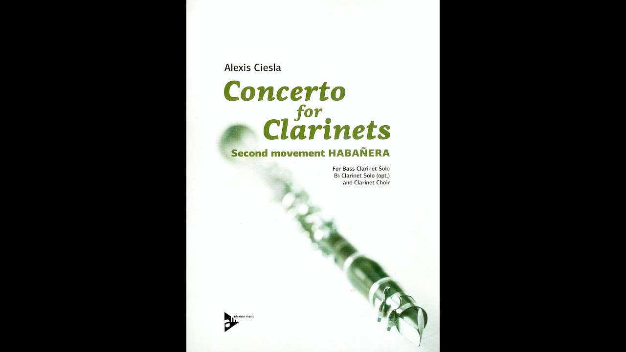 Habanera - Concerto for clarinets