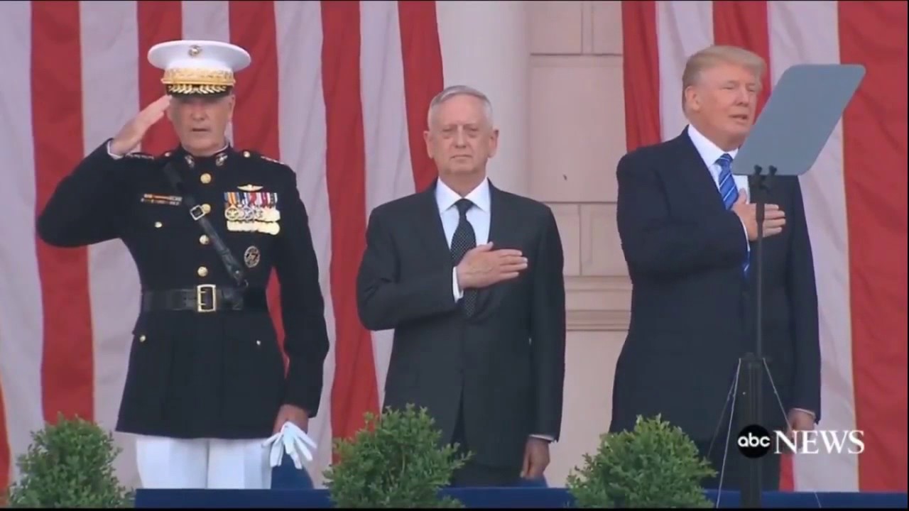 Donald Trump Sings the National Anthem