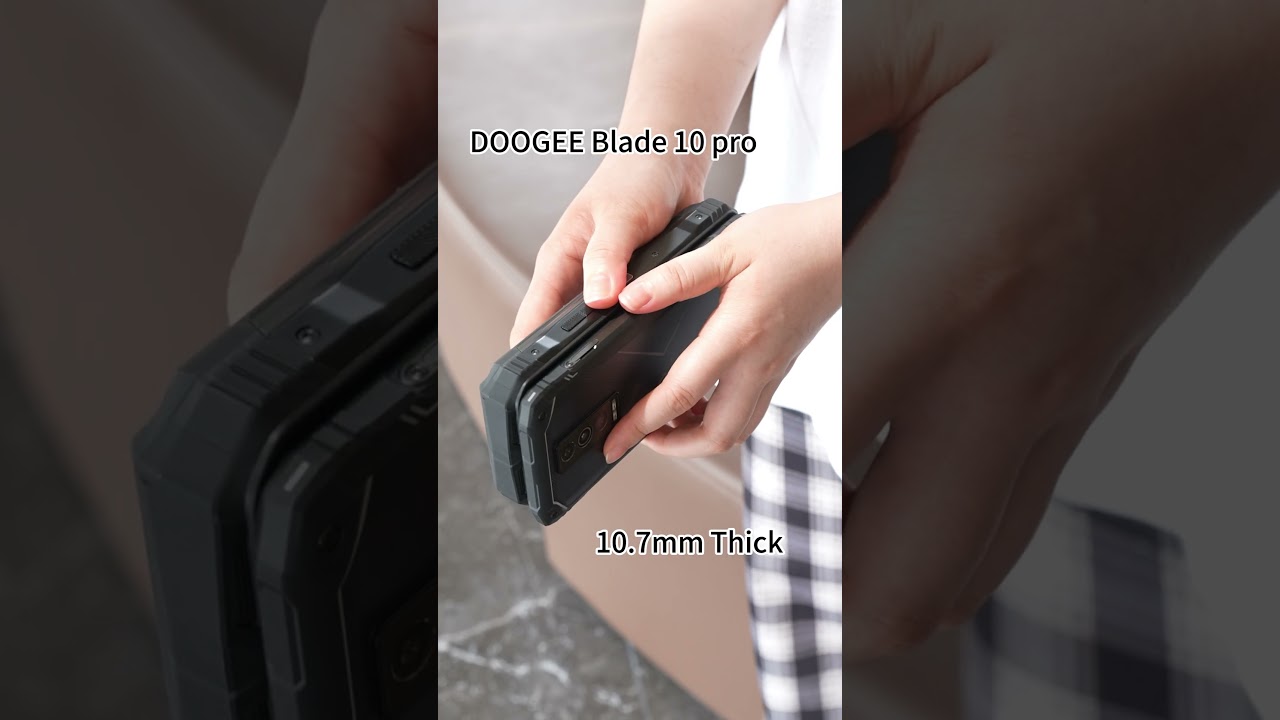 The thinnest rugged phone is coming!!!🤩🤩🤩DOOGEE Blade10 Pro #phone #doogee  #smartphone