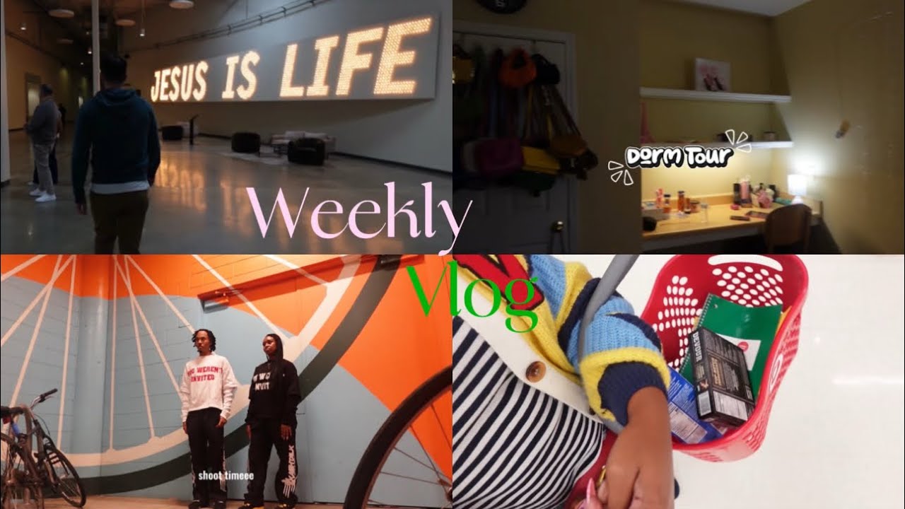 weekly vlog | shopping, video shoot, church, etc