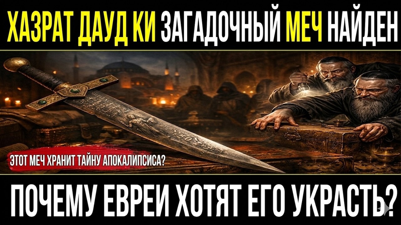 Таинственный меч пророка Дауда (мир ему) найден &mdash; раскрыта шокирующая тайна конца времён!
