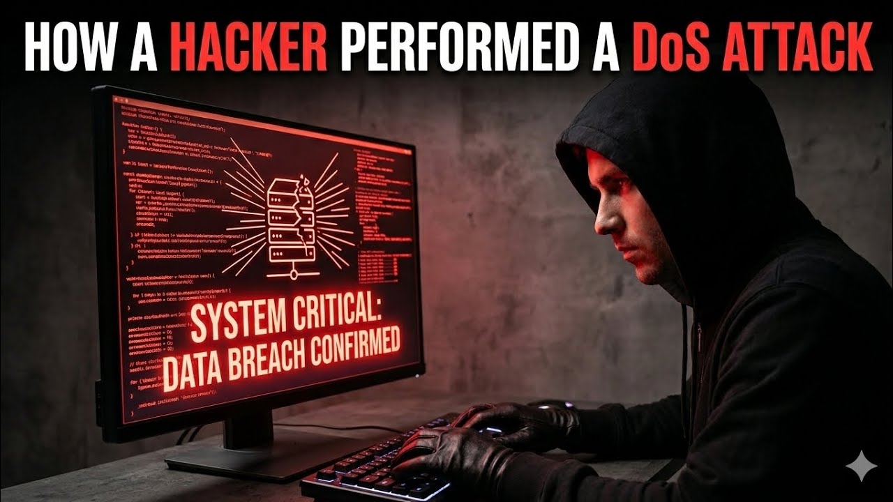 How Hackers Launch DoS Attacks (Explained for Beginners)