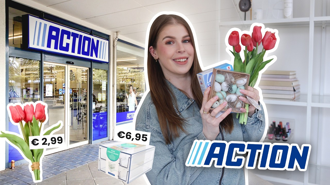 Action lente shoplog maart 2026 🌷☀️