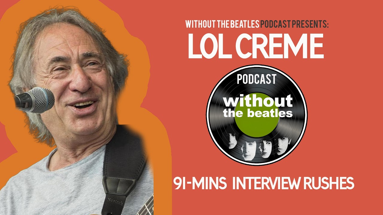 Christmas Gift to everyone. The full 104 minute interview with Lol Creme of 10cc and Godley & Creme.