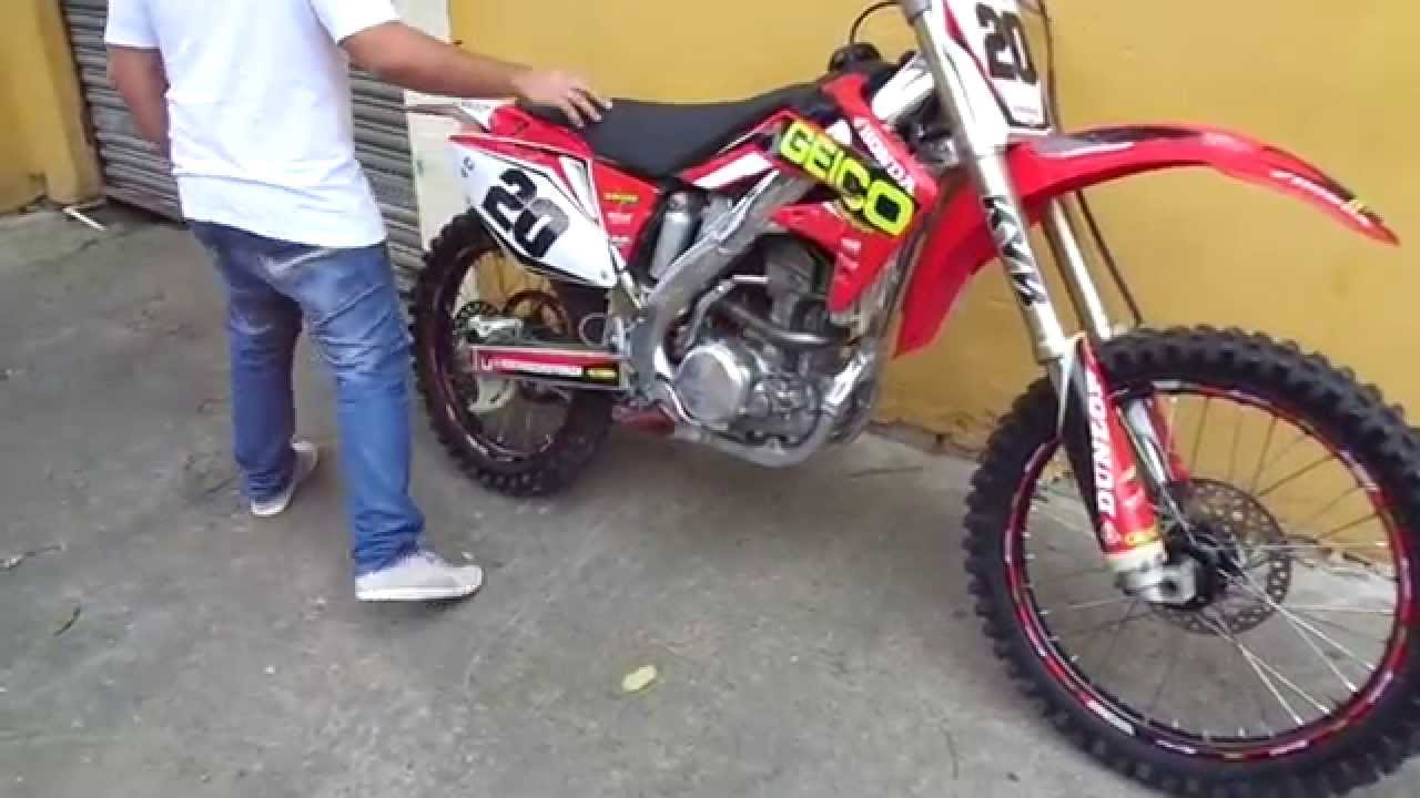 Honda CRF 250R 2008 Top Speed Ride by: El Chino, @ventasdemotores