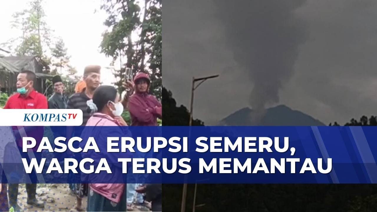 Warga di Lumajang Terus Pantau Aliran Lahar Dingin Pasca Erupsi Semeru | SAPA PAGI