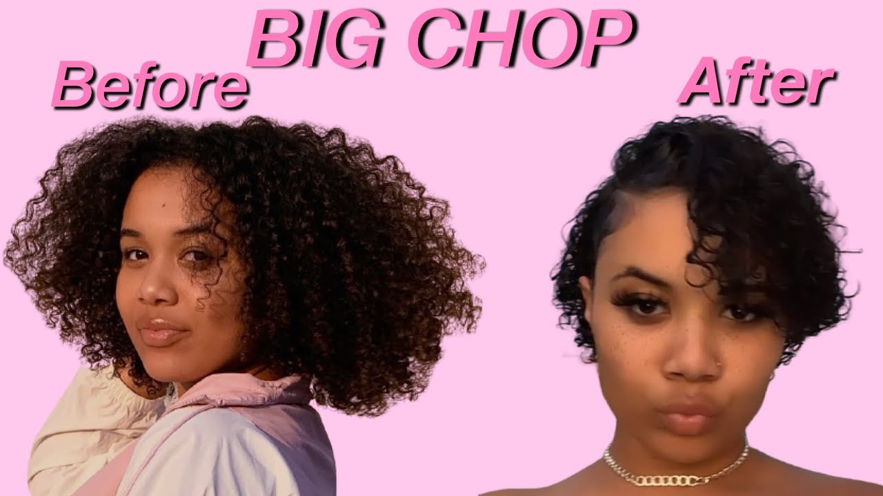 My BIG CHOP 2020 CURLY HAIR EDITION |DANICASGROOVY
