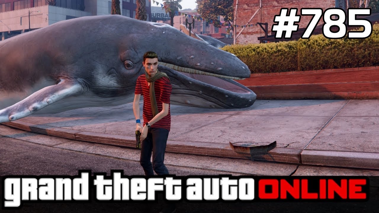 GTA 5 PC Online Po Polsku [#785] WIELORYB z Pistoletu? /z Bertbert
