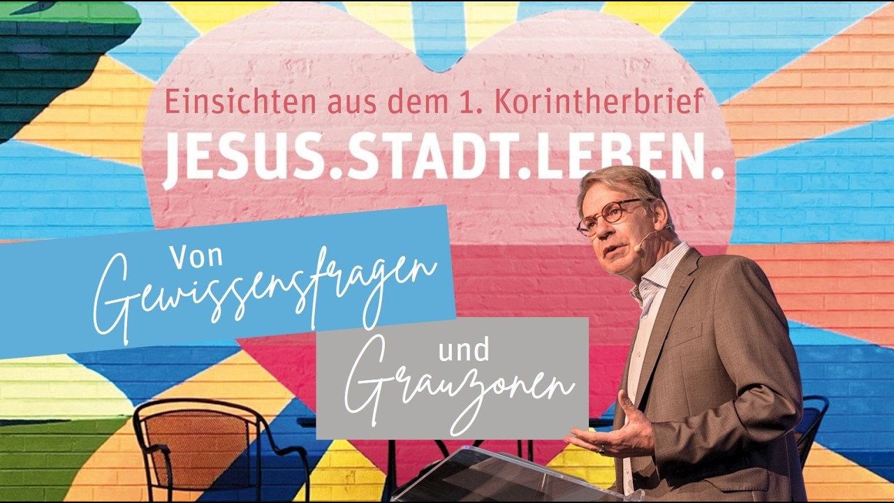 Von Gewissensfragen und Grauzonen - Pastor Dr. Stefan Jung