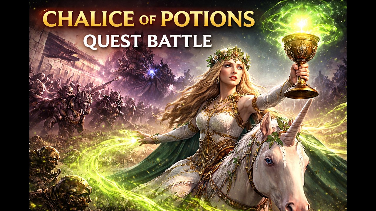 The Fay Enchantress Claims the Chalice of Potions | Bretonnia Quest Battle | Total War: Warhammer 3