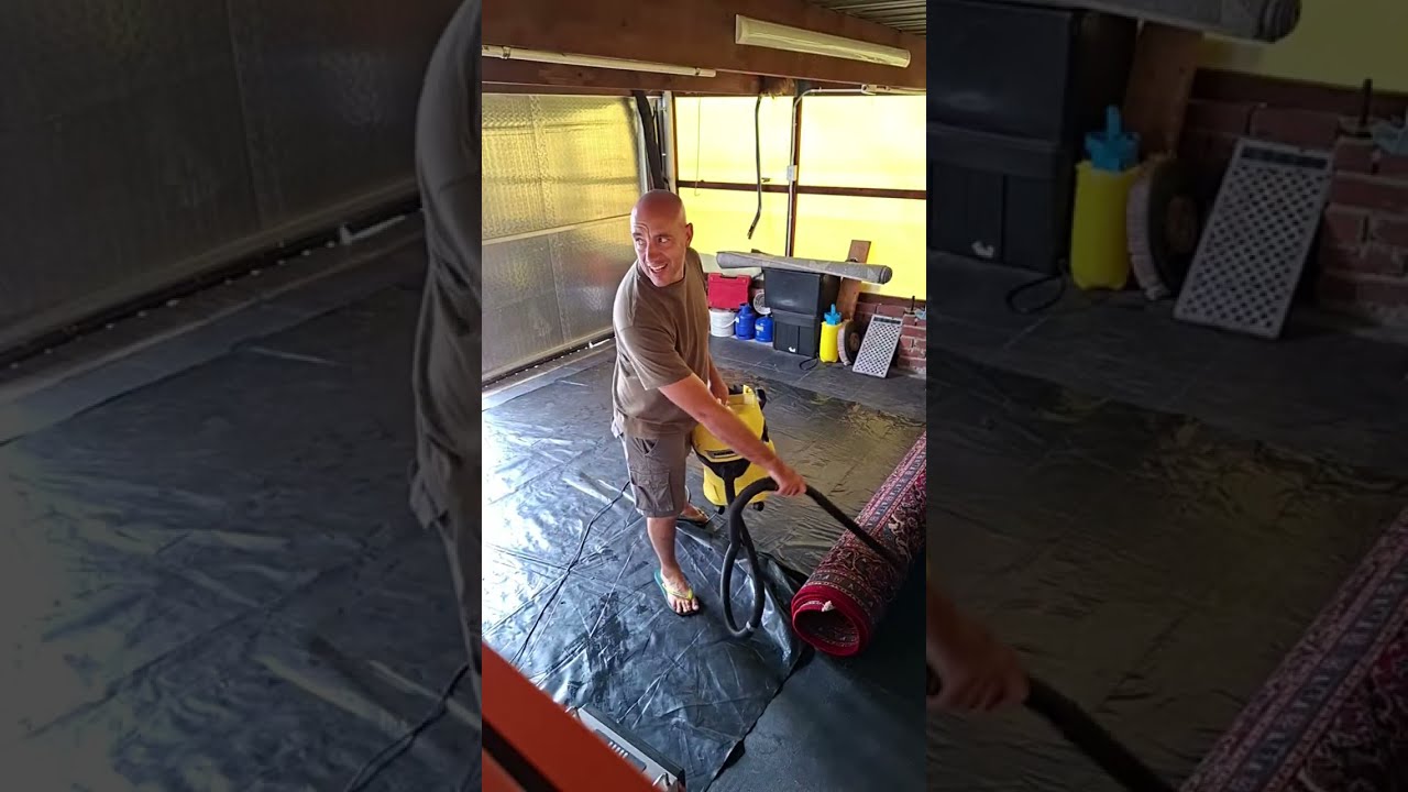 Carpet cleaning in Gqeberha on a Saturday.