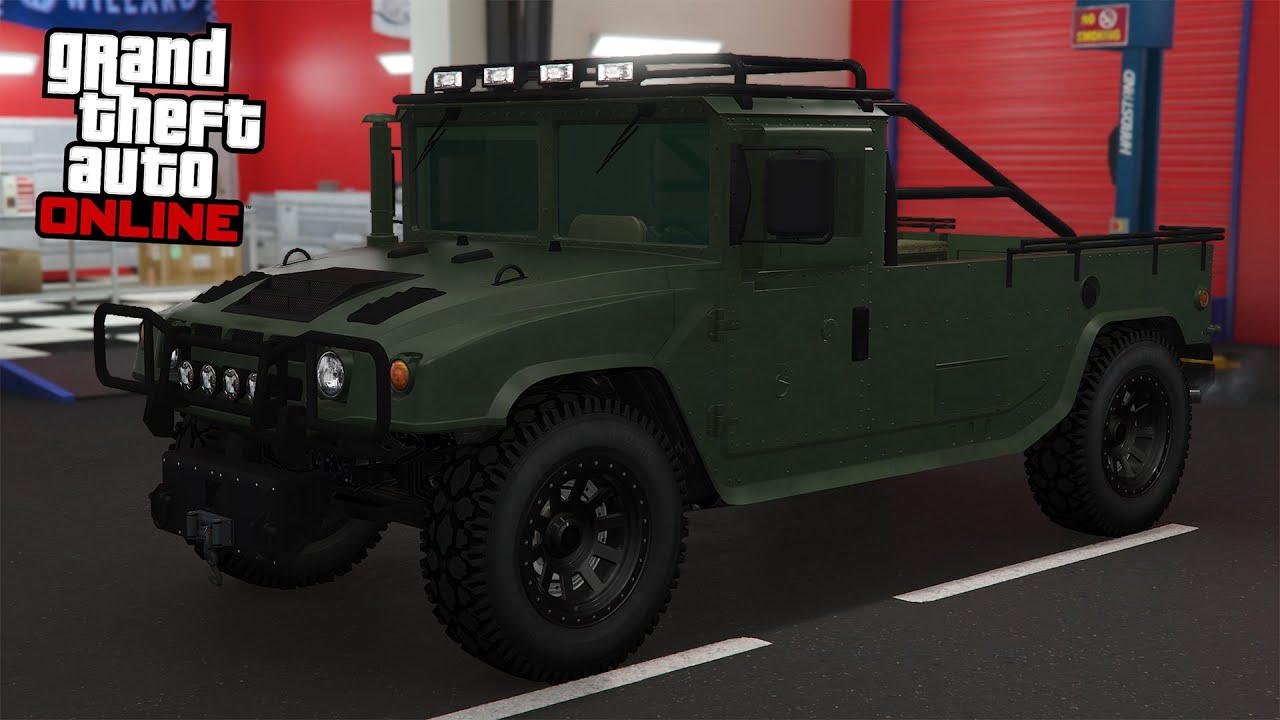 GTA 5 Online - Mammoth Squaddie (Hummer H1) - DLC Vehicle Customization