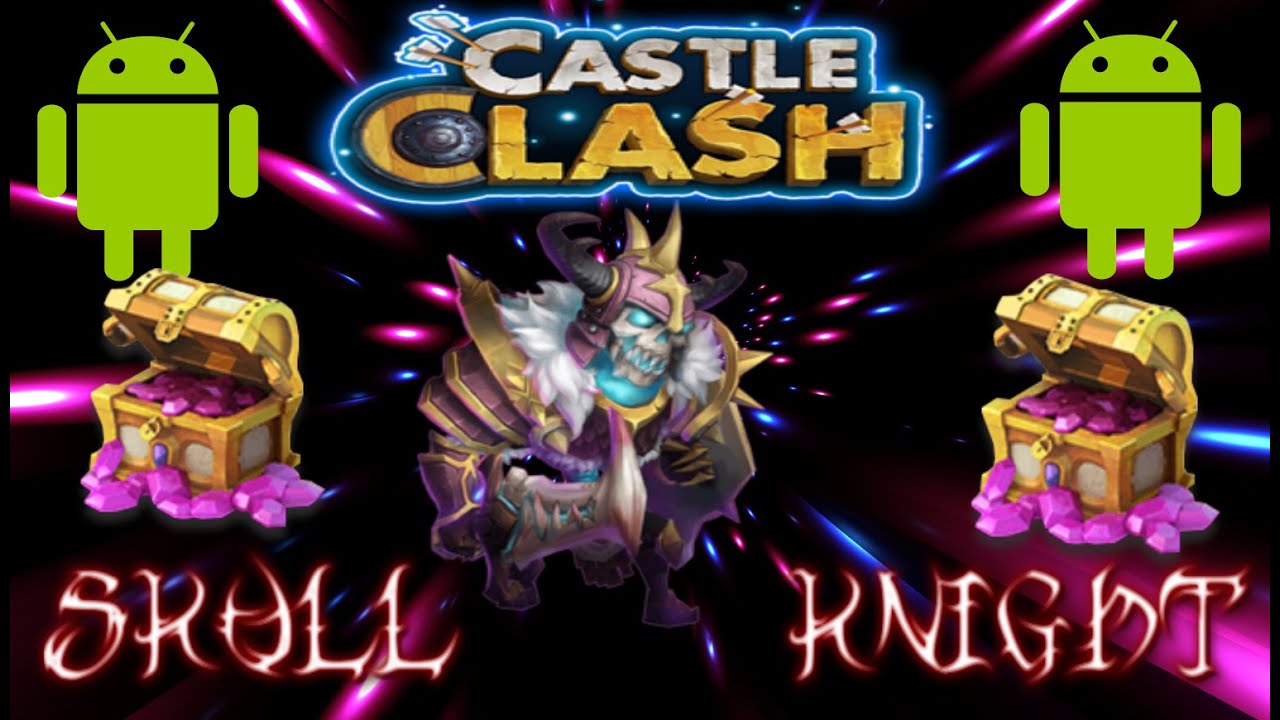 Castle Clash: rolling 5k gems for Skull Knight!