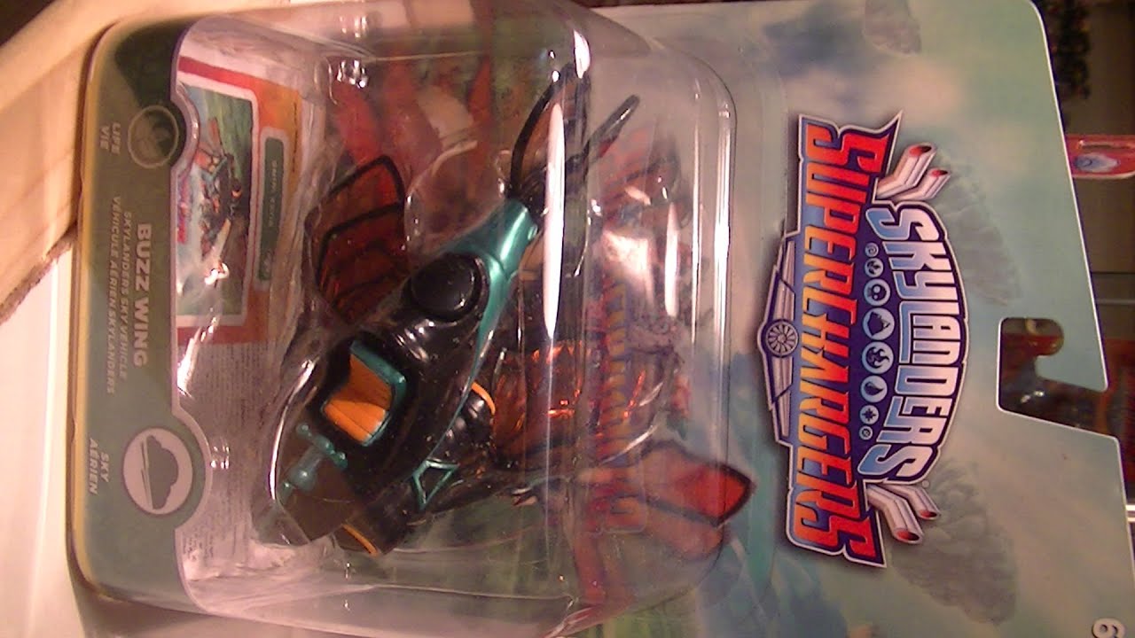 SKYLANDERS SUPERCHARGERS BUZZWING UNBOXING