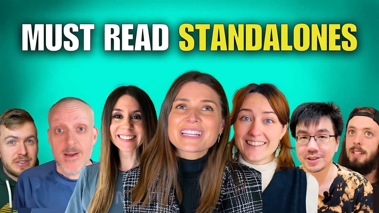 Give us 29 mins, we'll help you discover 17 must read standalones