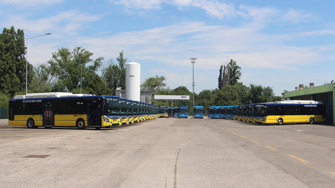 Presentazione Iveco Urbanway CNG-Hybrid e Iveco Crossway LE CNG SETA Modena 19 Giugno 2023