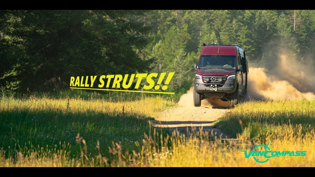 Van Compass -  Inverted Rally Struts for Mercedes Sprinter Vans