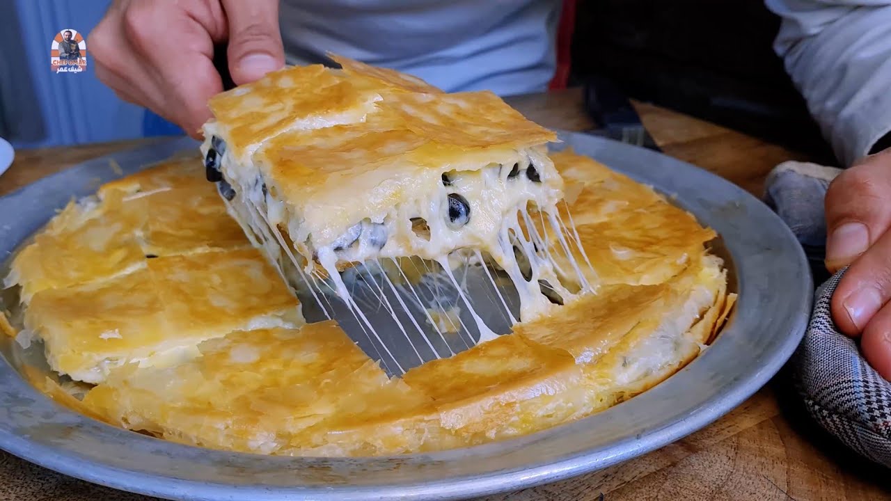 بوريك تركي أطيب من البقلاوة والكنافة 😍🤤 شيف عمر