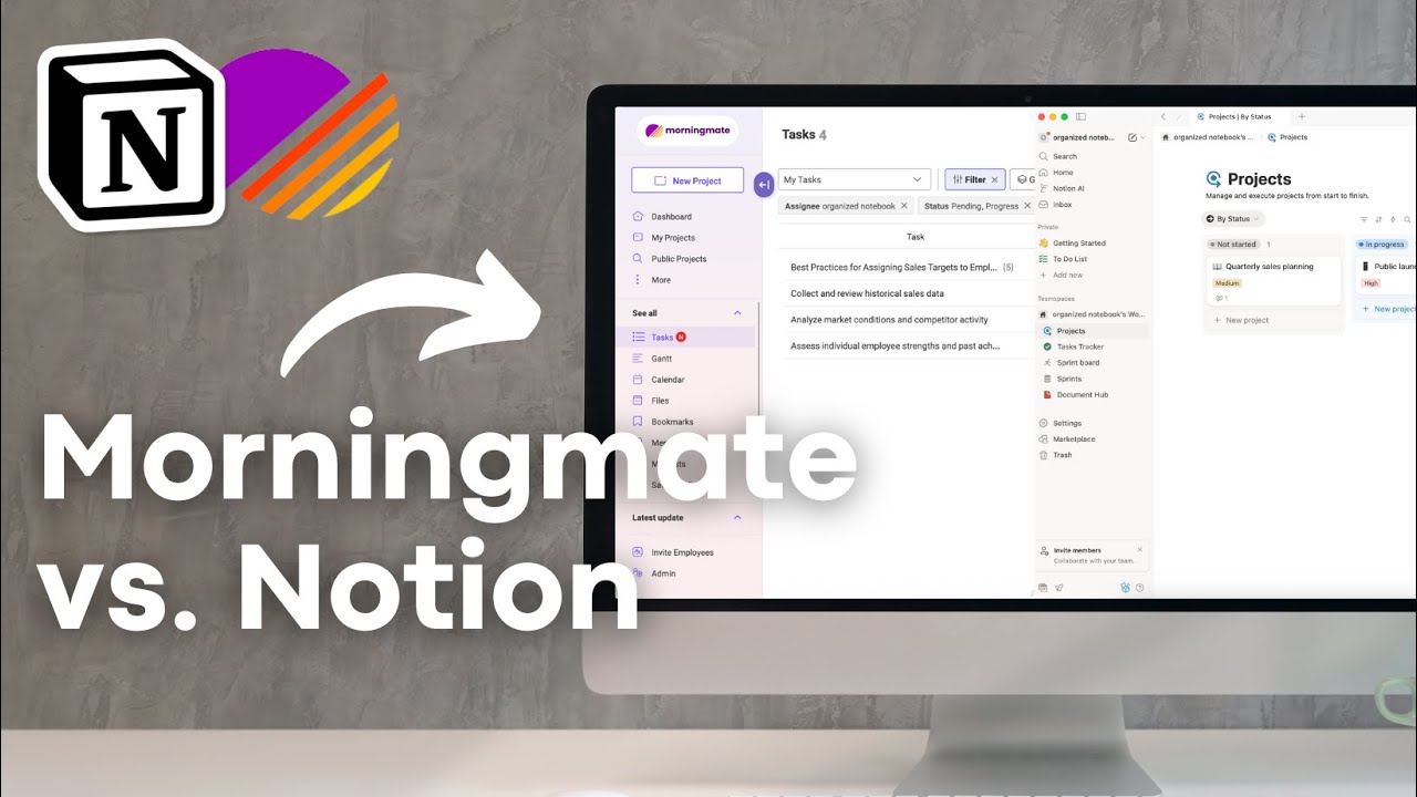 Morningmate или Notion? Какой менеджер проектов и задач лучше использовать?
