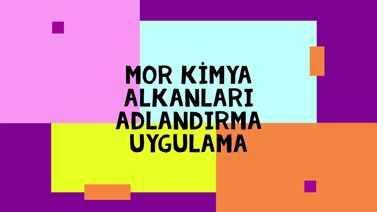 Organik Kimya 29.video / alkanların adlandırılması uygulama