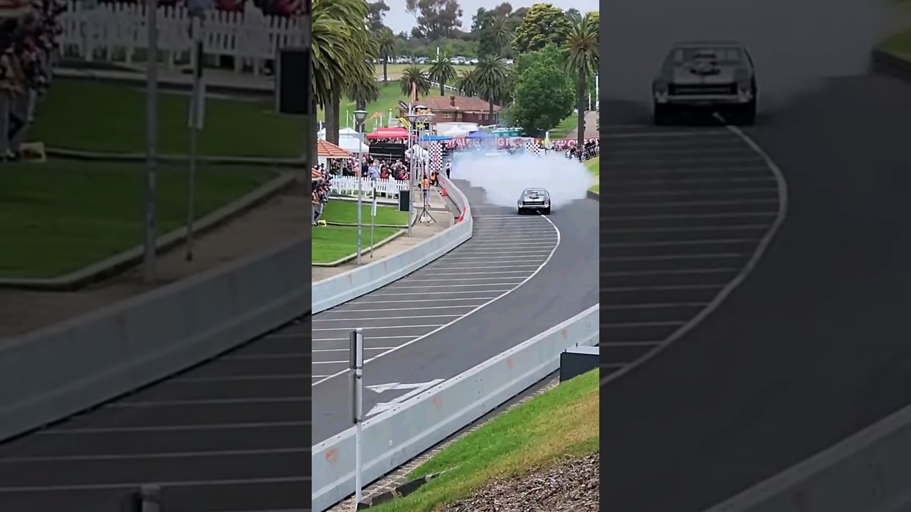 Geelong Revival HQ Monaro Power Skid!