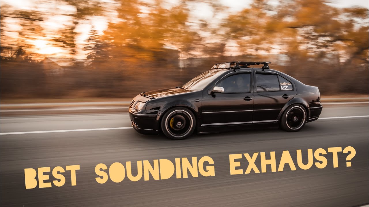 BEST Jetta MK4 1.8T EXHAUST!?!