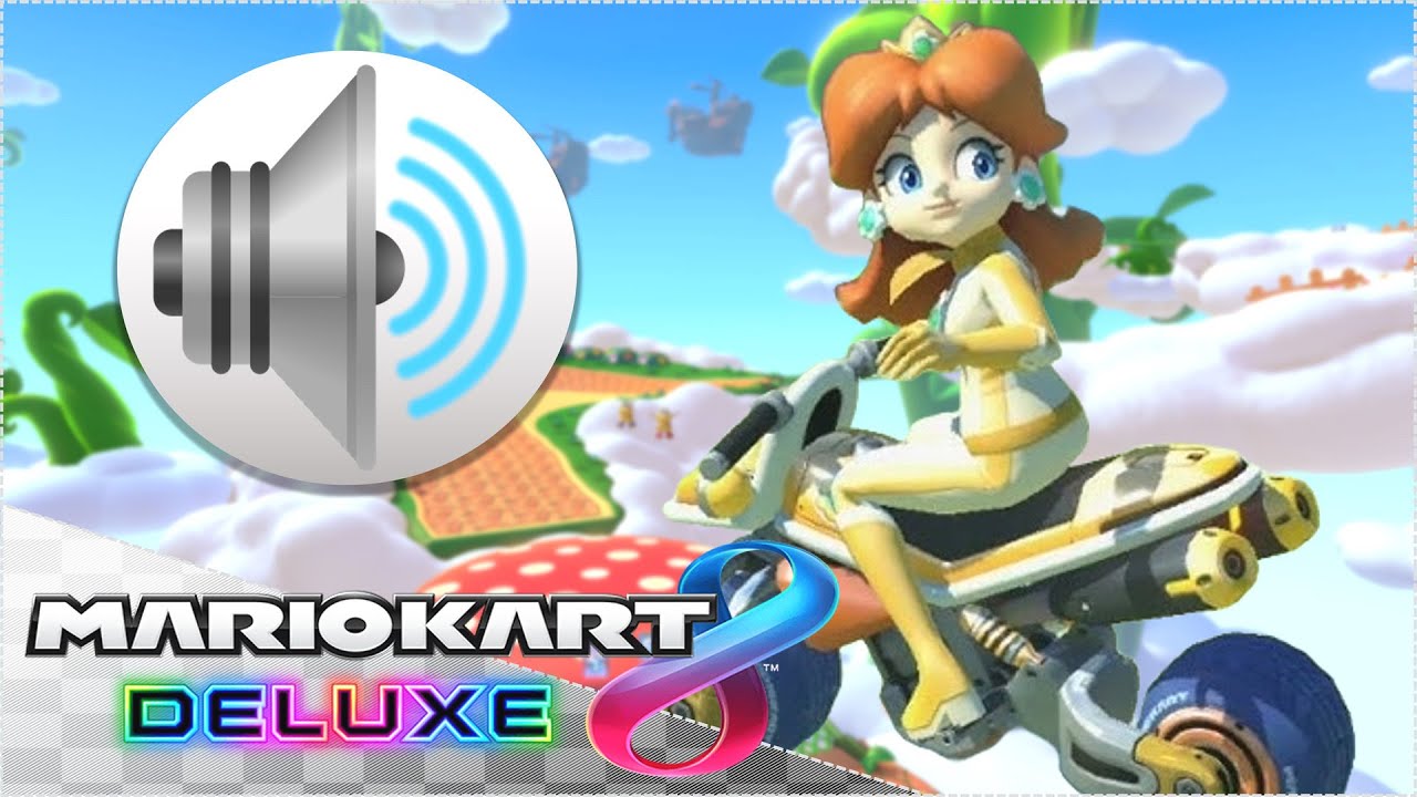 Mario Kart 8 Deluxe - Princess Daisy Voice Clips