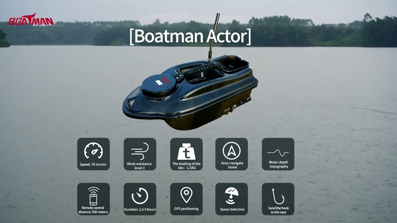 Actor V6 met laadbak