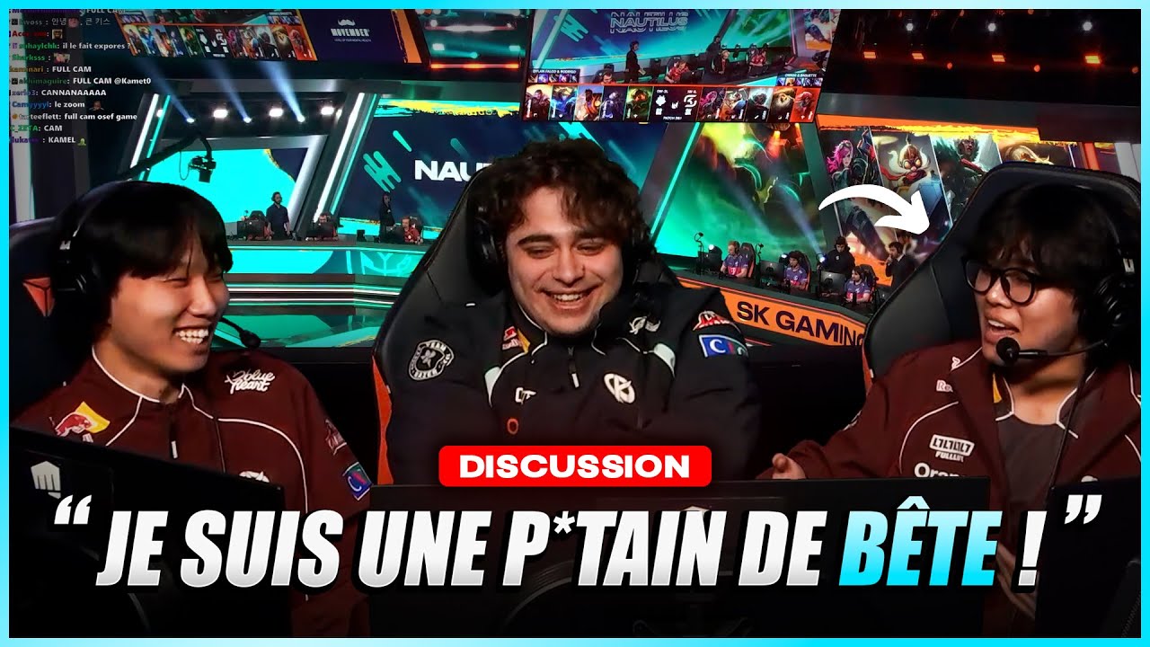 Discussion hilarante entre Kameto, kyeahoo et Canna au studio LEC