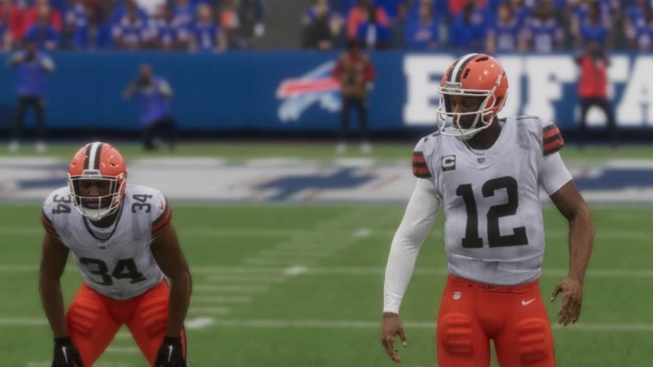 Madden NFL 25 Cleveland Browns Franchise Ep 7 - Putting BTA against Buffalo On The Road!!