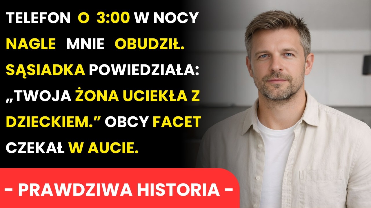 Sąsiadka Zadzwoniła O Trzeciej W Nocy: „Twoja Żona Zabrała Syna… I Wyjechała Z Kimś”