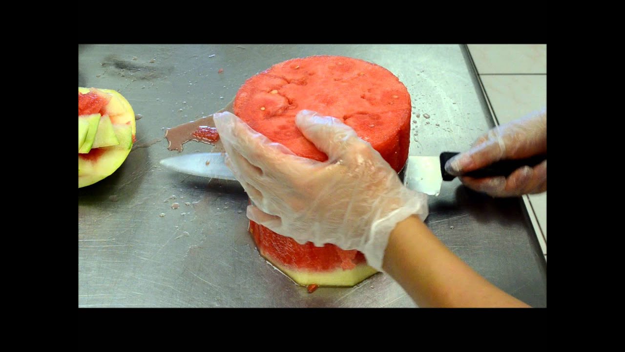 How to Make Watermelon Cake with whipped cream icing and fresh fruits