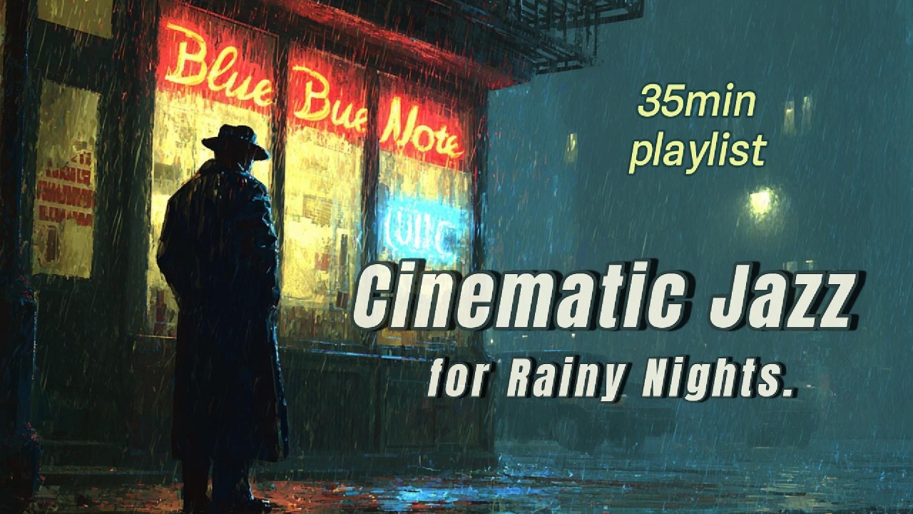 Rain-Soaked Shadows: Noir Jazz & Arirang for a Lonely Night (35min)