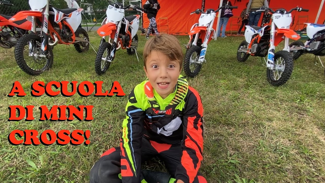 A scuola di minicross con In Moto Col Gigi e le KTM SX-E elettriche