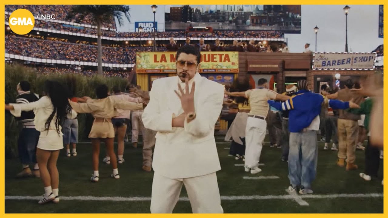 Bad Bunny brings Puerto Rico to Super Bowl halftime show