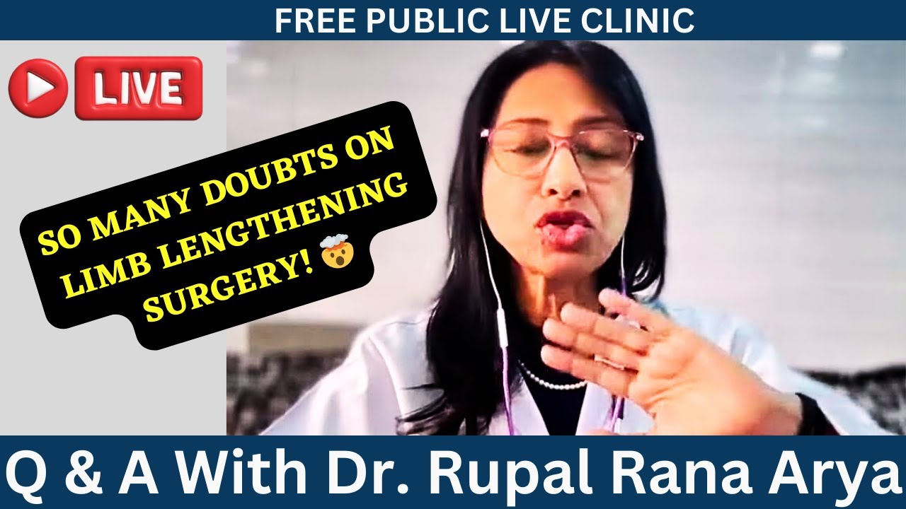 🔴  LIVE CLINIC DOCTOR CHAT 👉 Dr Rupal (USE SUPERCHAT) #askdrrupal #thinkpill #heightincrease #height