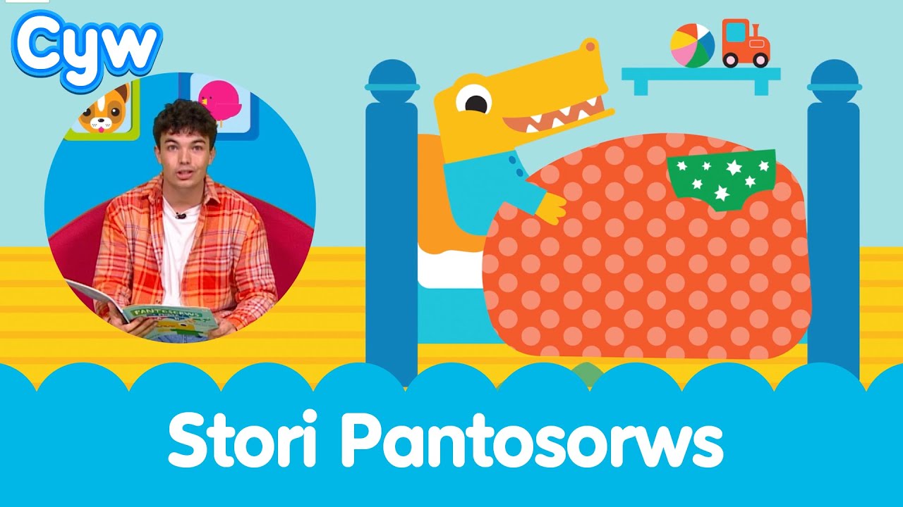 Stori Pantosorws a Phŵer y Pants | Welsh NSPCC Pantosaurus Story