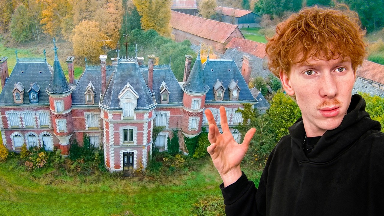 Exploring France’s Most Luxurious Abandoned Chateau | Valuables Left Behind...