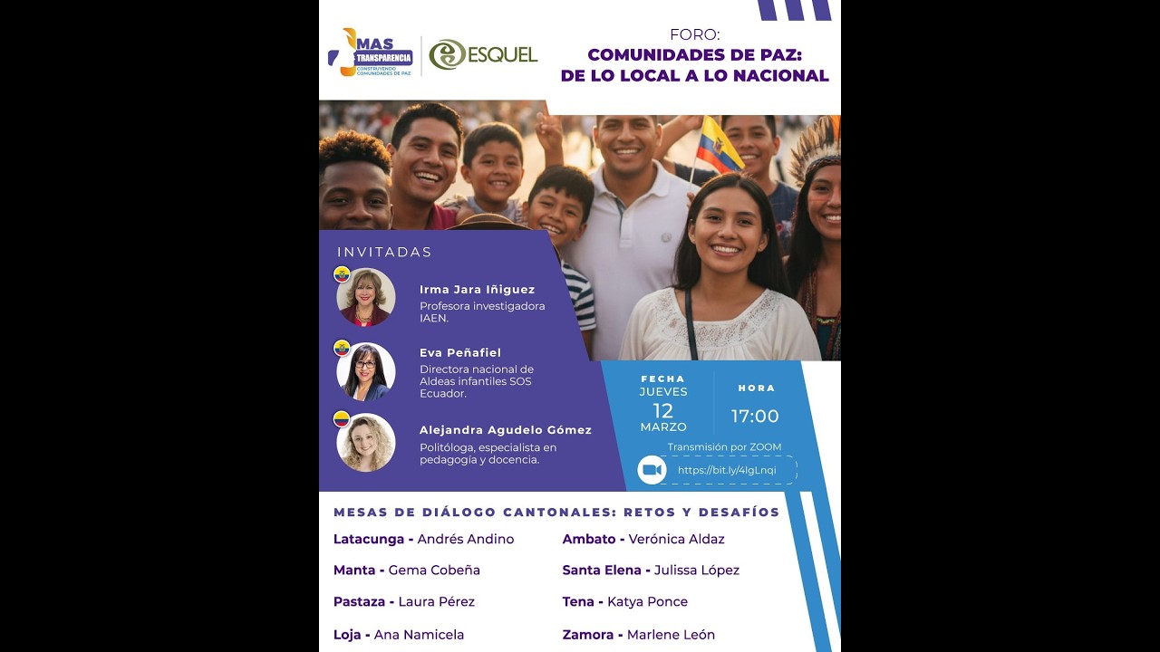 Comunidades de Paz: de lo local a lo nacional