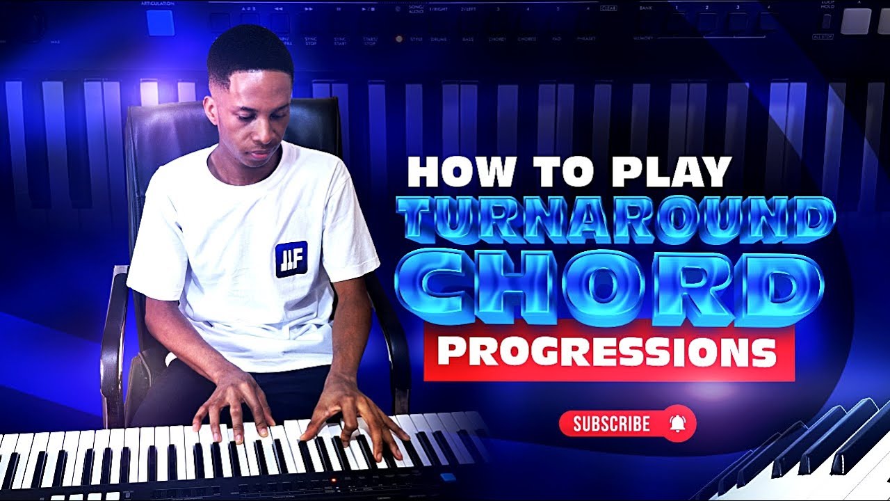 How to play Turnaround Chord Progressions on Keyboard