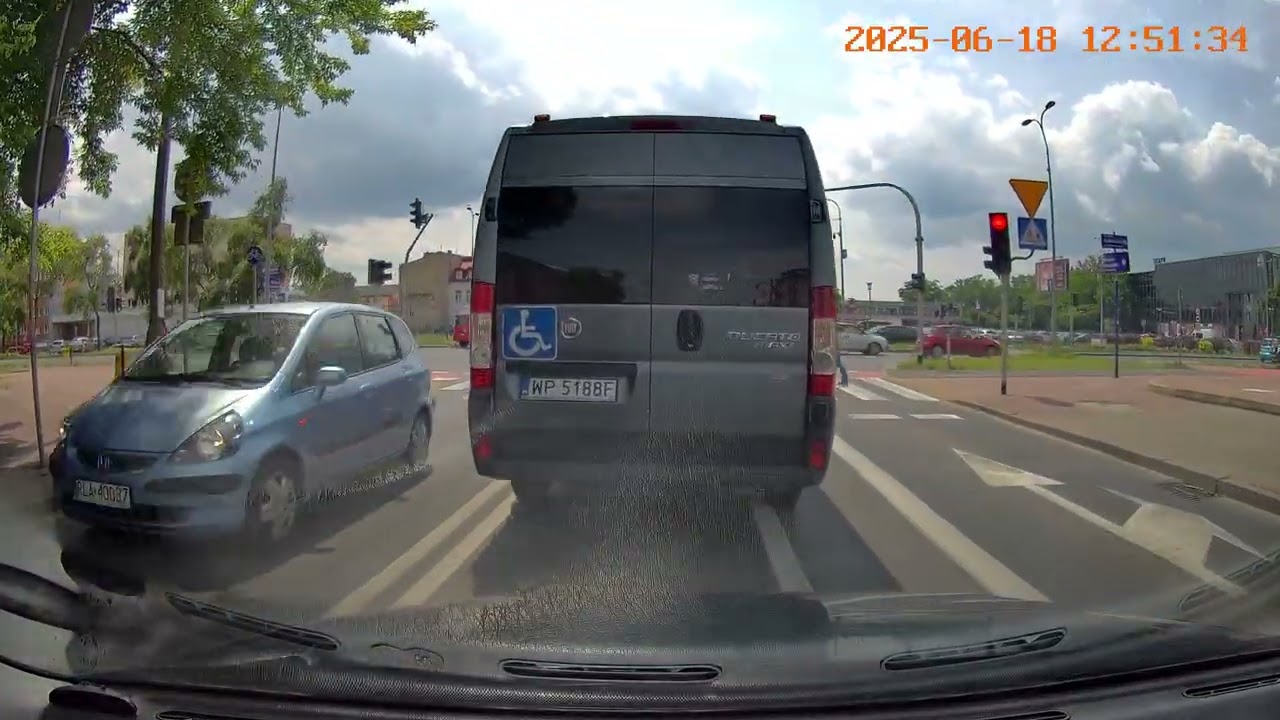 Płock przejazd przez miasto 2025 rok