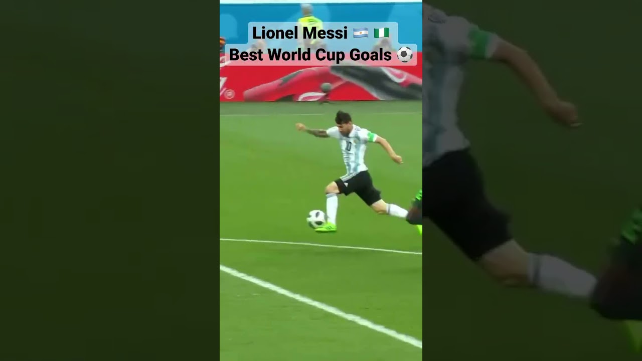 Lionel Messi Goal - FIFA World Cup Soccer Highlights - Nigeria v Argentina