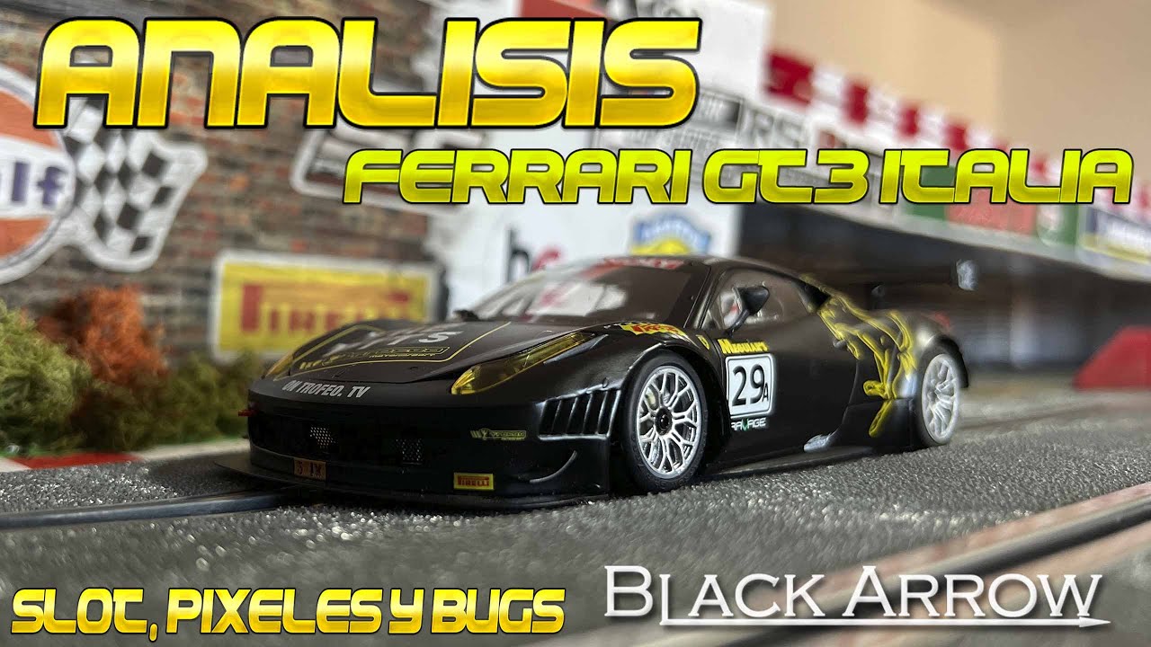 Analisis Ferrari 458 GT3 Italia Black Arrow