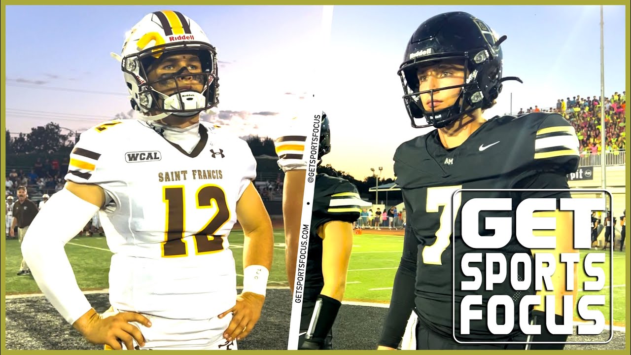 ‼️OFFICIAL HIGHLIGHTS‼️ St. Francis Lancers vs Mitty Monarchs | GSF Weekly