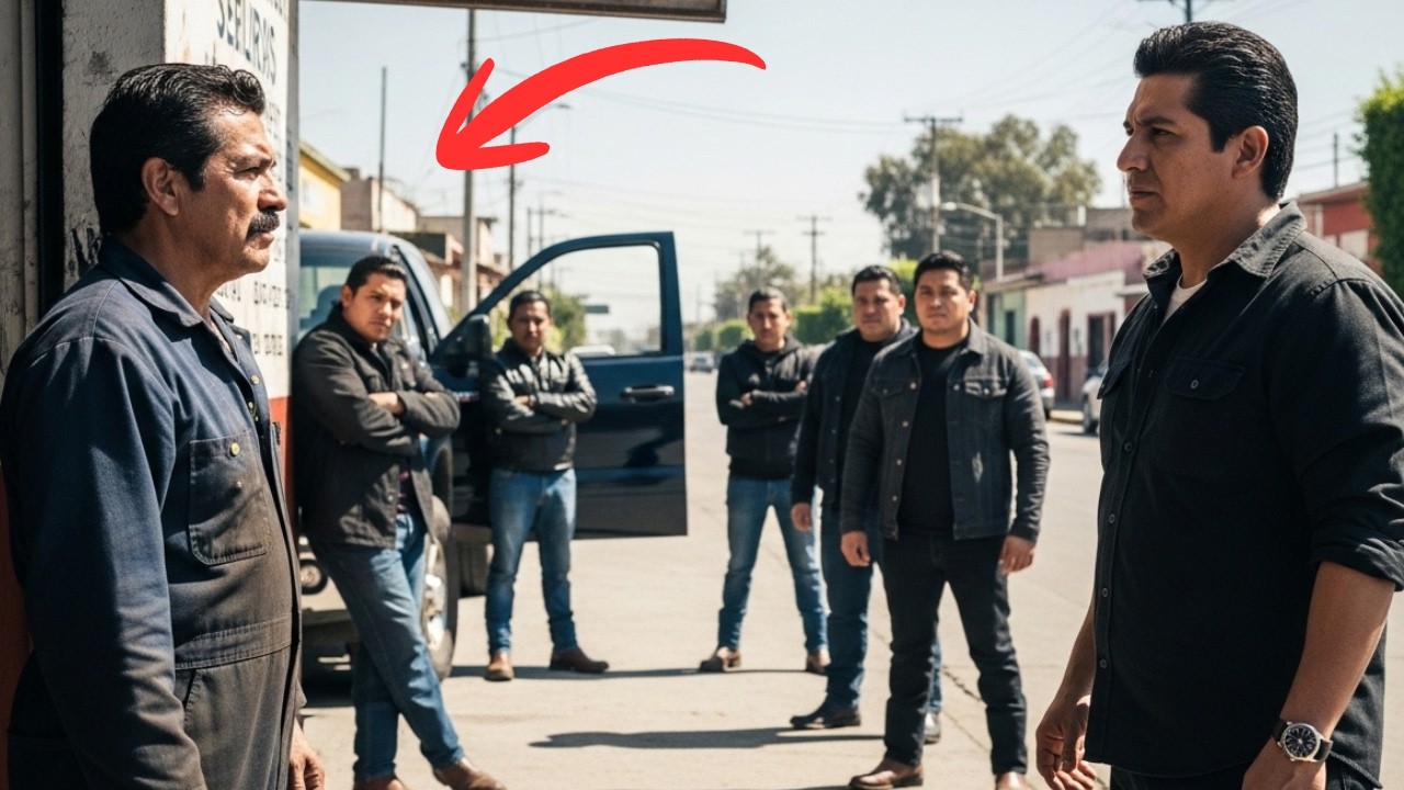 LLEGARON A COBRARLE AL MECANICO, PERO NO SABIAN CON QUIEN SE METIAN
