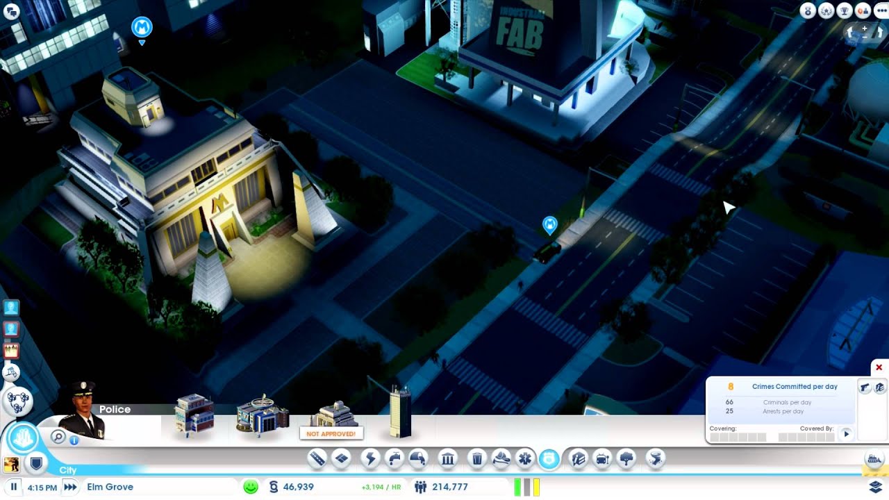 Simcity Maxis Man in action
