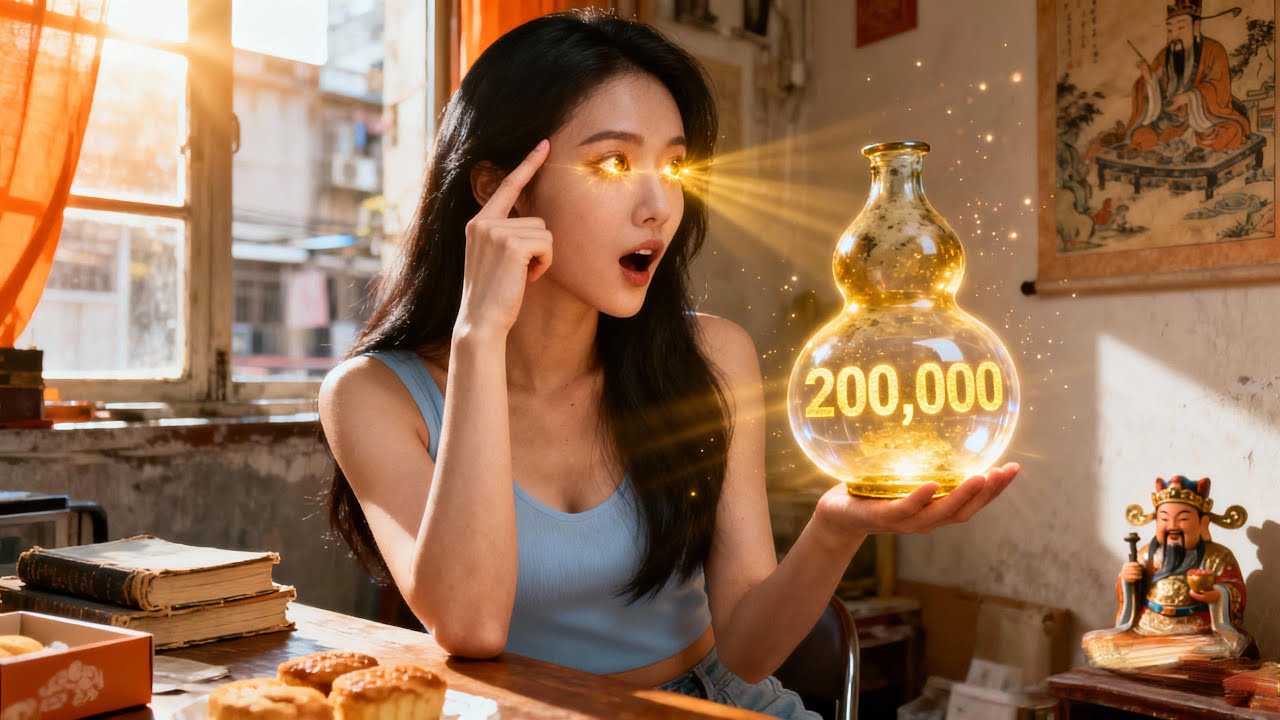 財神爺顯靈賜神眼！破罐子秒變20萬💰舊書翻出上億珍郵！女孩暴富開掛啦👀💥
