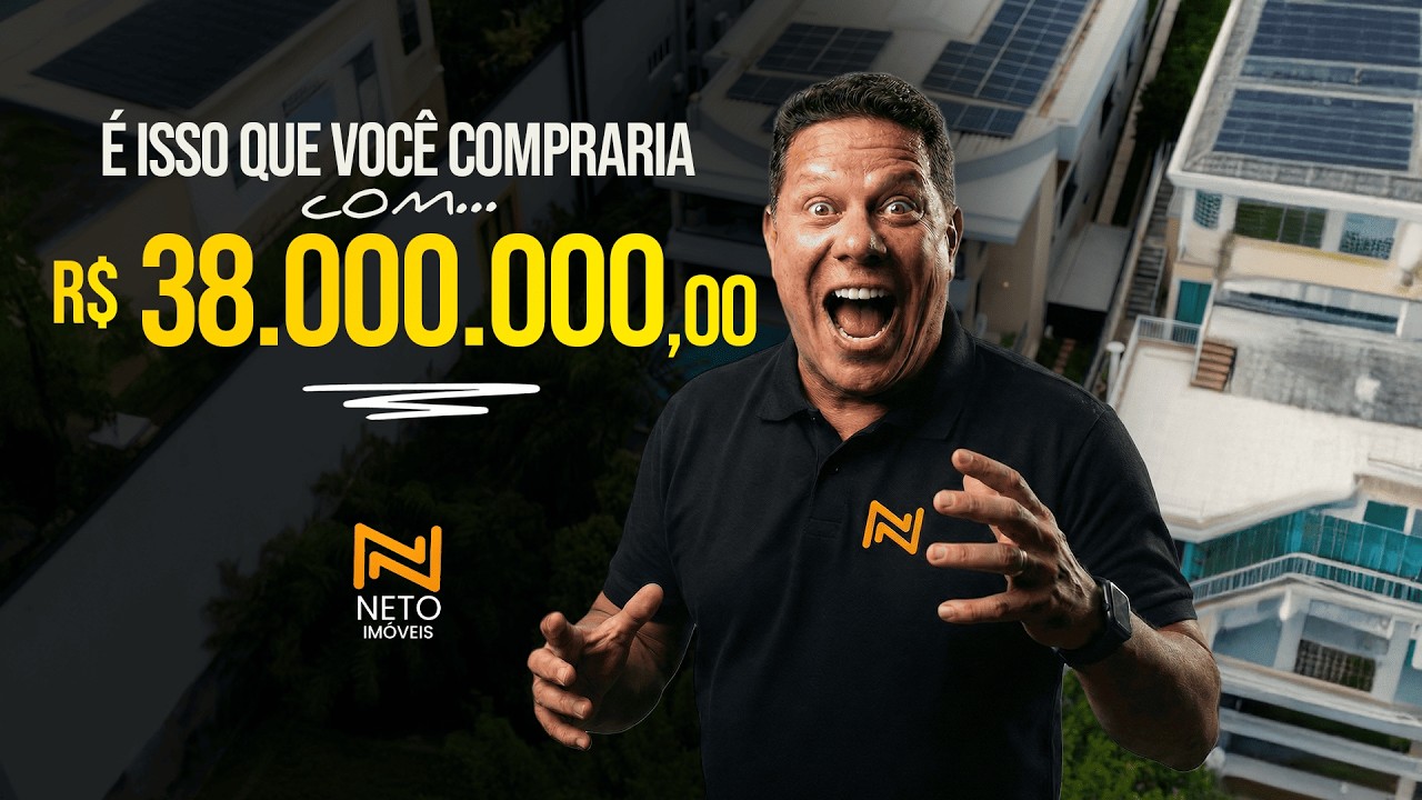 É ISSO QUE VOCÊ COMPRARIA COM R$38.000.000,00 EM ALPHAVILLE