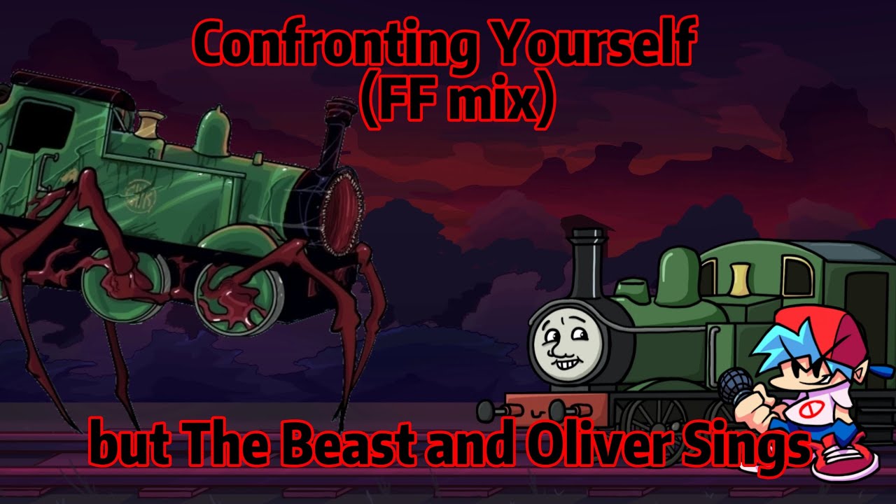 FNF:Confronting Yourself (FF mix) but The Beast and Oliver Sings